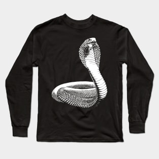 White Cobra Long Sleeve T-Shirt